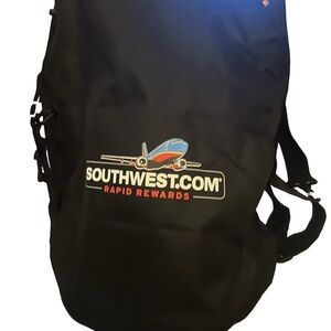 Southwest Black Duffel Bag with Durable Fabric and Adjustable Shoulder Strap